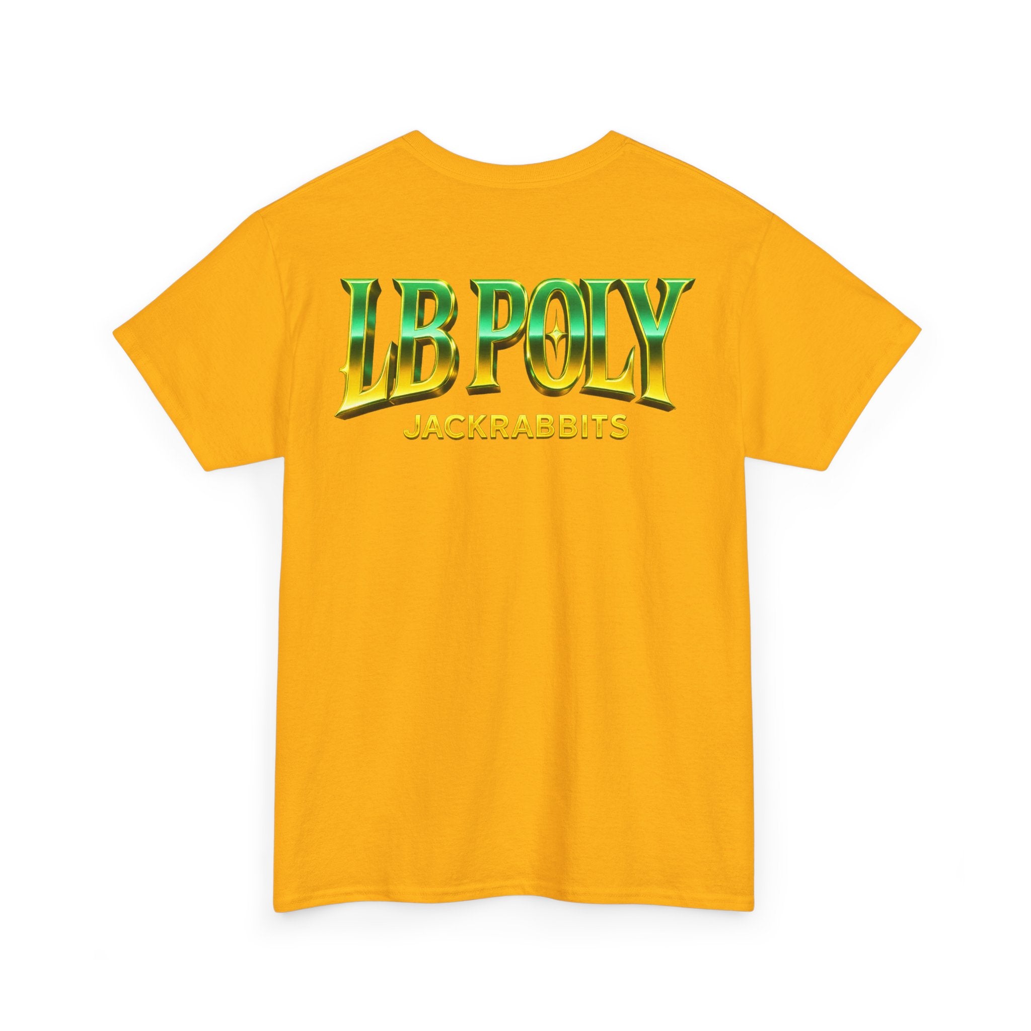 Long Beach Poly Jackrabbits Chrome Short Sleeve T-Shirt