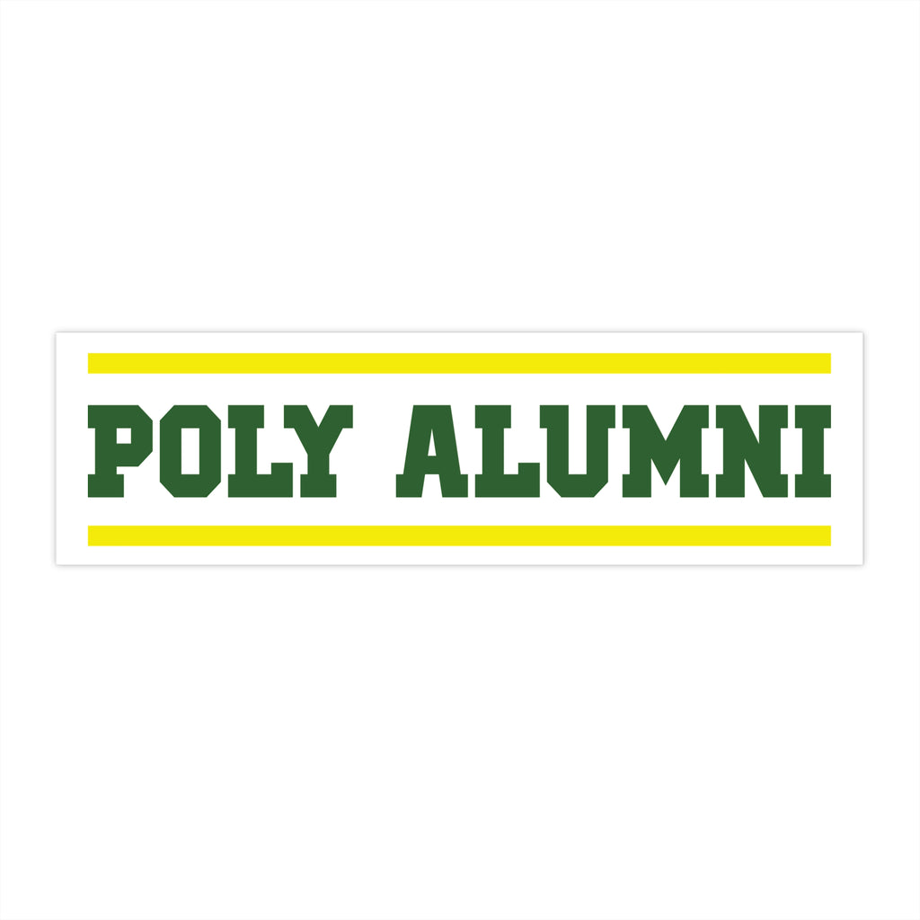 Poly Alumni Bumper Sticker