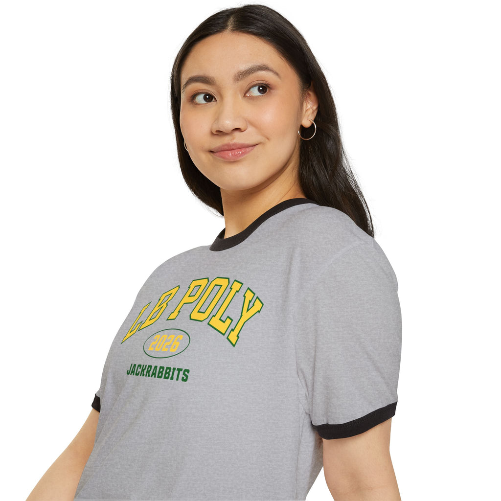 LB Poly Personalizable "Graduation Year" Sports Ringer T-Shirt