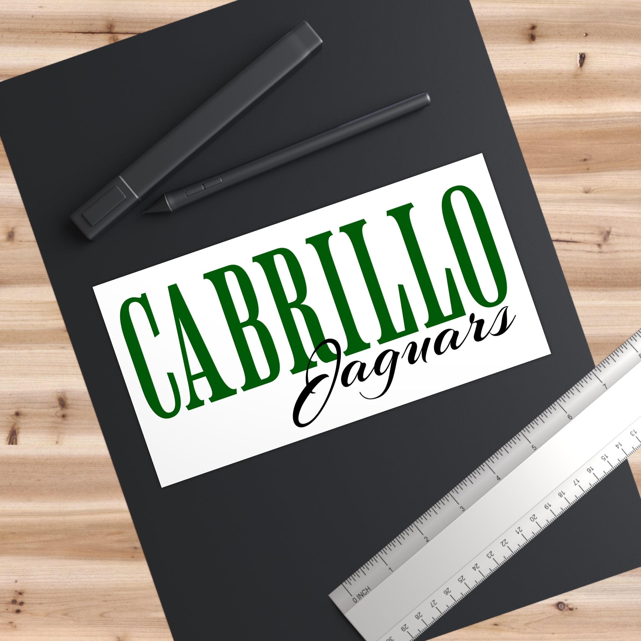 Cabrillo Jaguars Bumper Sticker
