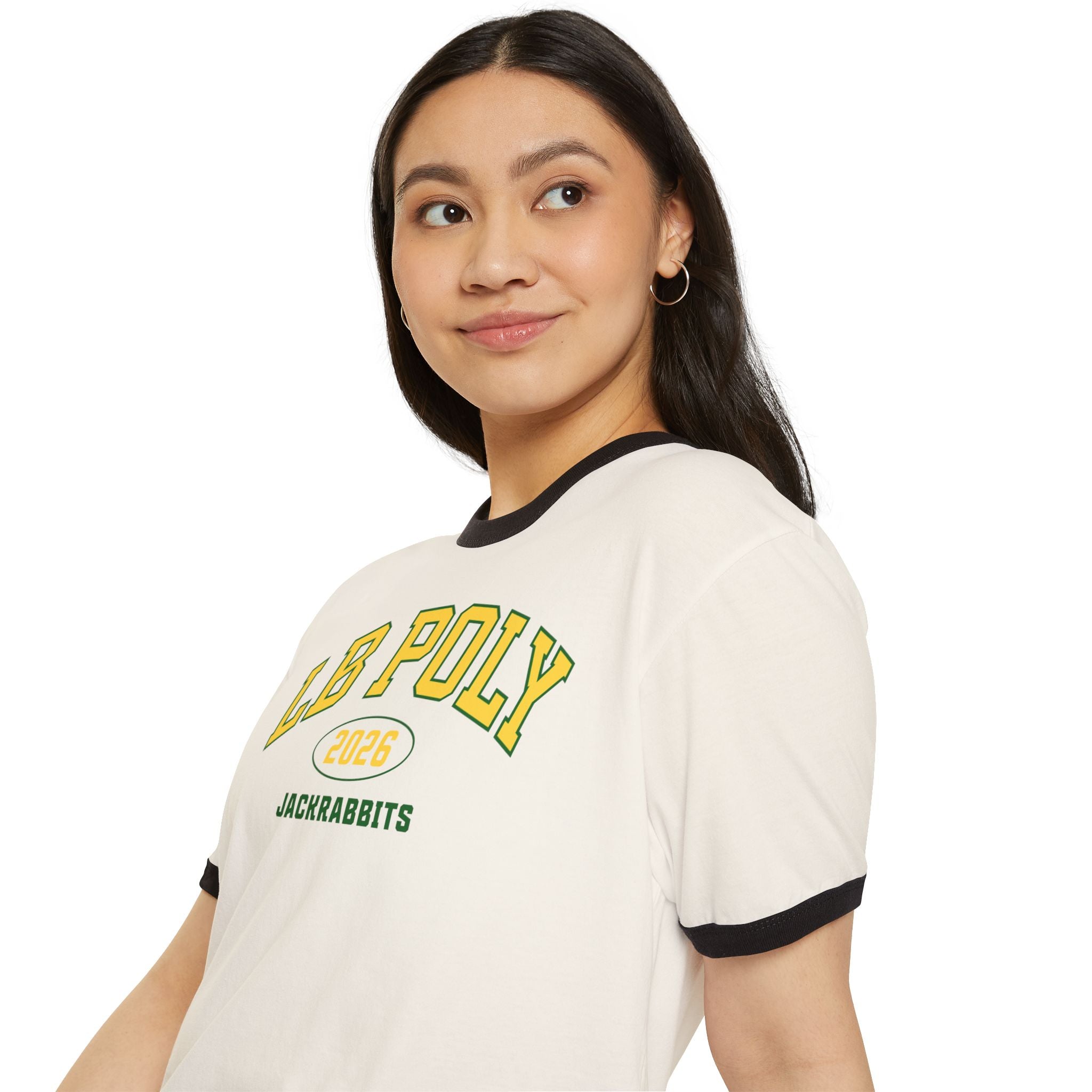 LB Poly Premium Personalizable "Graduation Year" Sports Ringer T-Shirt