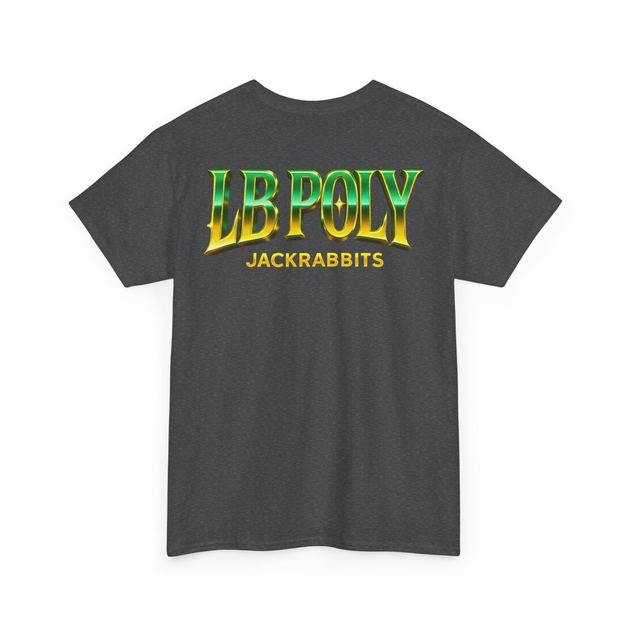 Long Beach Poly Jackrabbits Chrome Short Sleeve T-Shirt