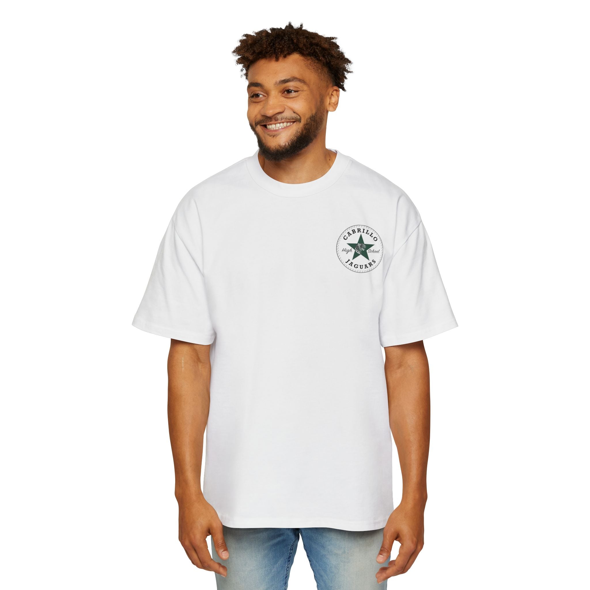 Long Beach Cabrillo Star Premium Oversized T-Shirt