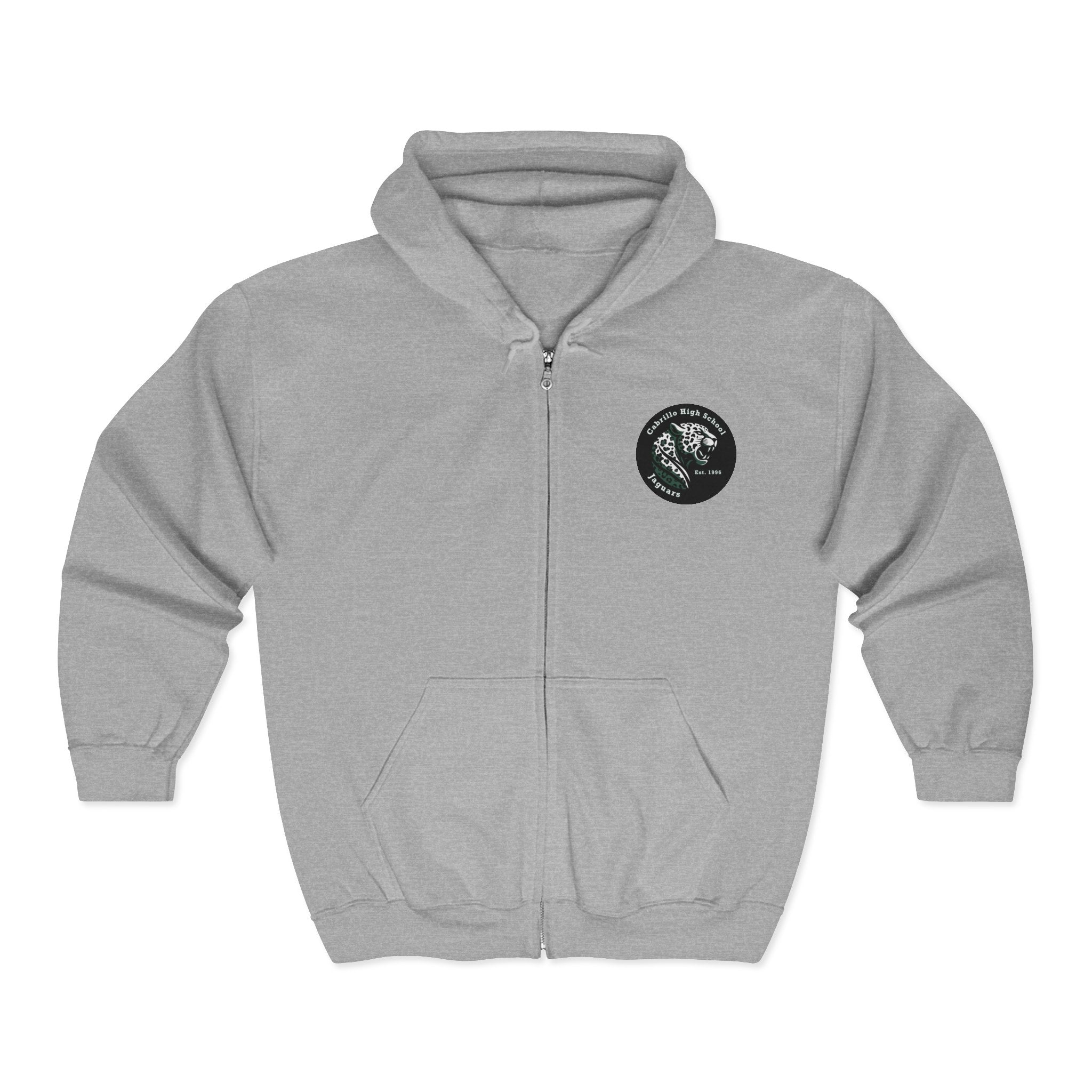 Long Beach Cabrillo Badge Zip Hoodie