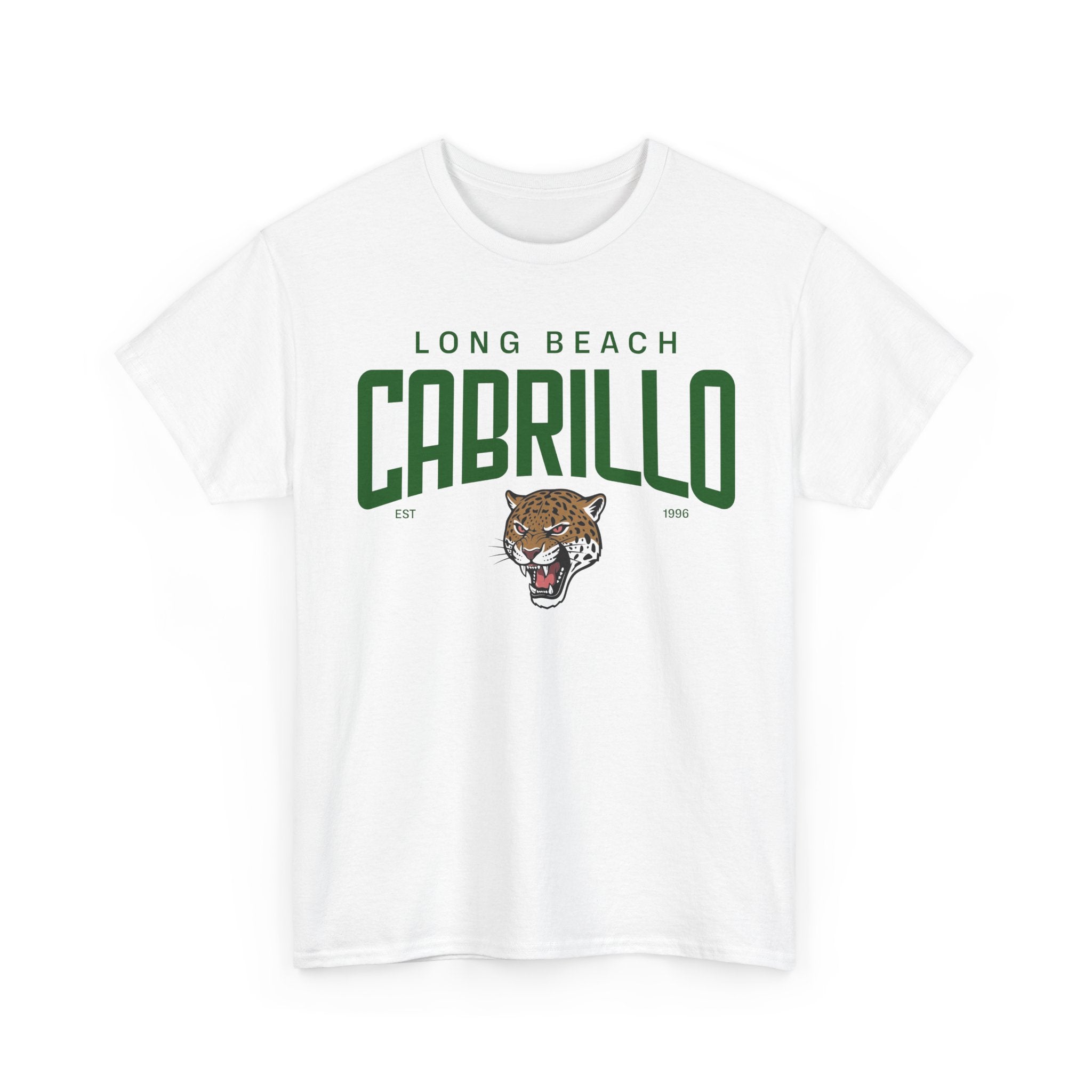 Long Beach Cabrillo Jaguars Mascot T-Shirt