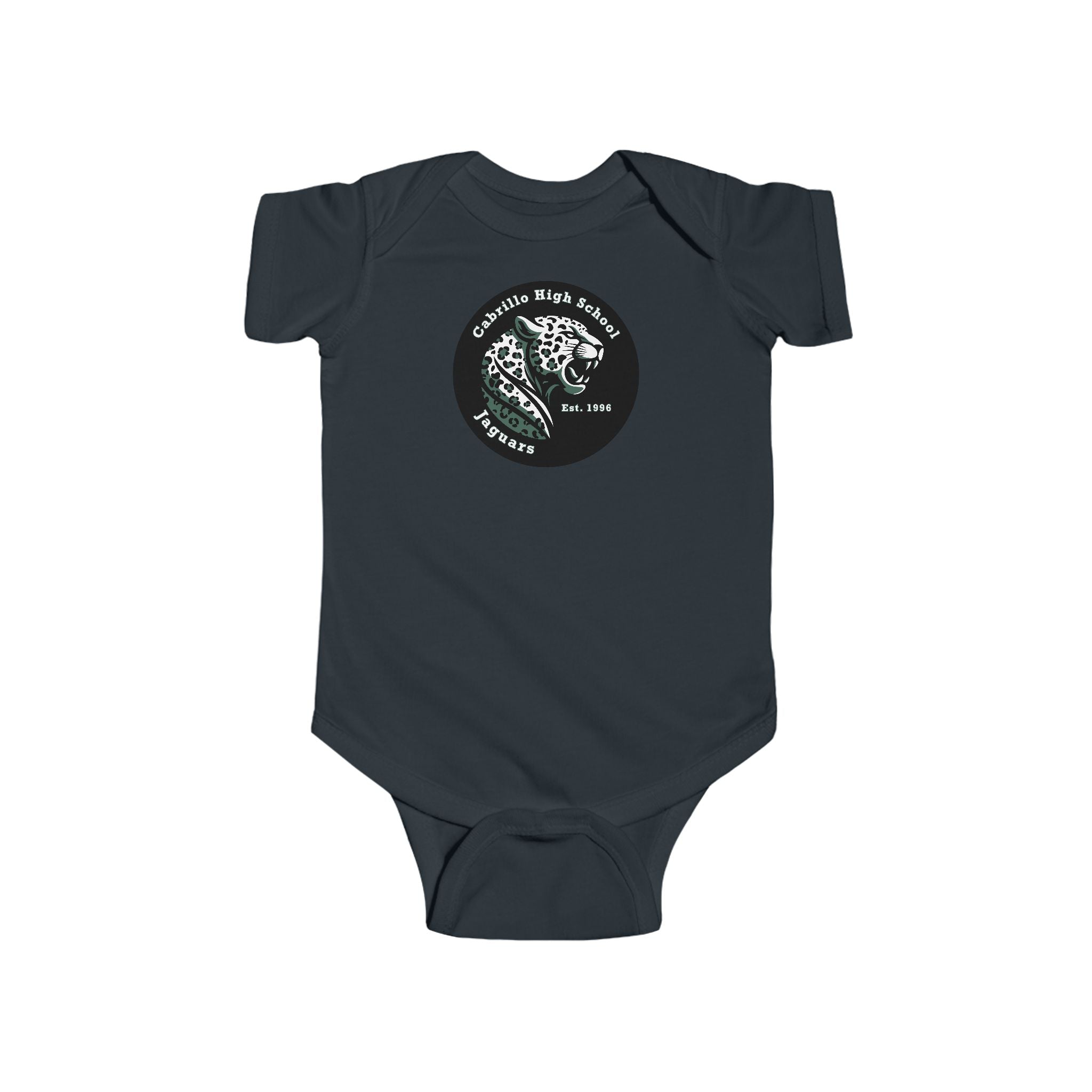 Long Beach Cabrillo Badge Baby Onesie