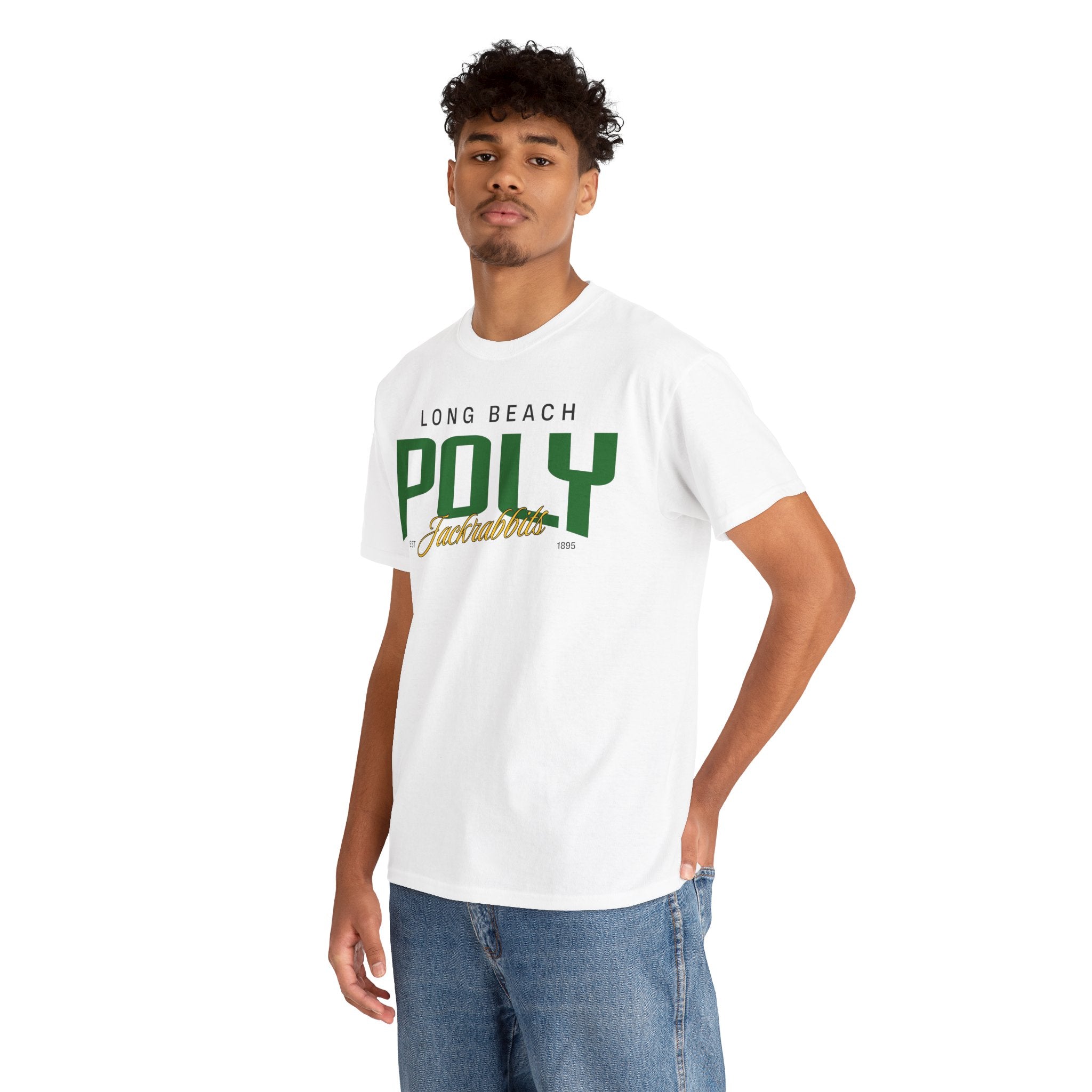Poly Jackrabbits Script T-Shirt