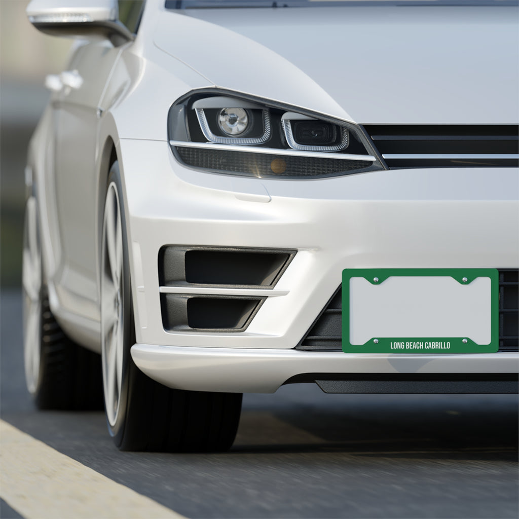 Long Beach Cabrillo License Plate Frame