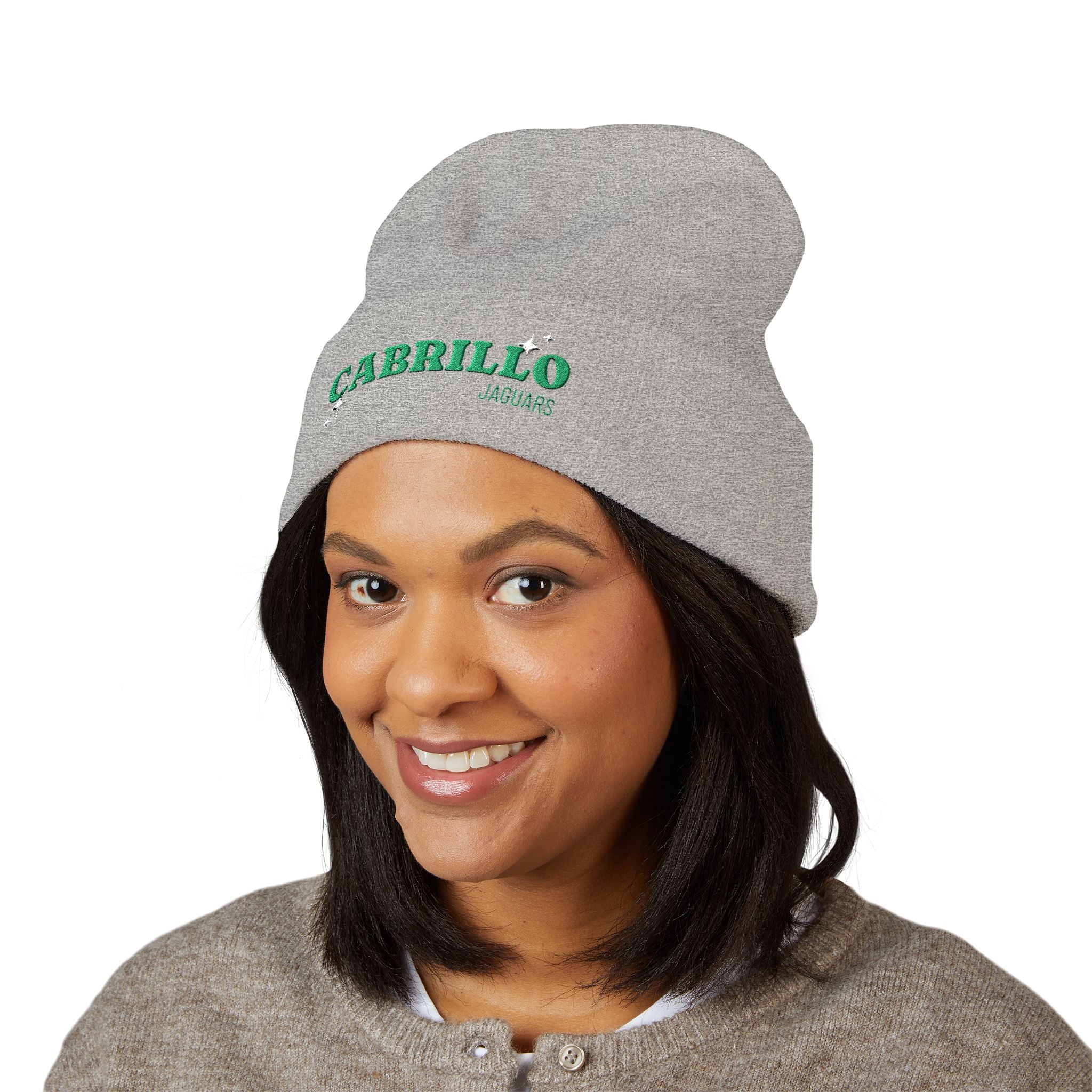 Cabrillo Jaguars Embroidered Cuffed Beanie