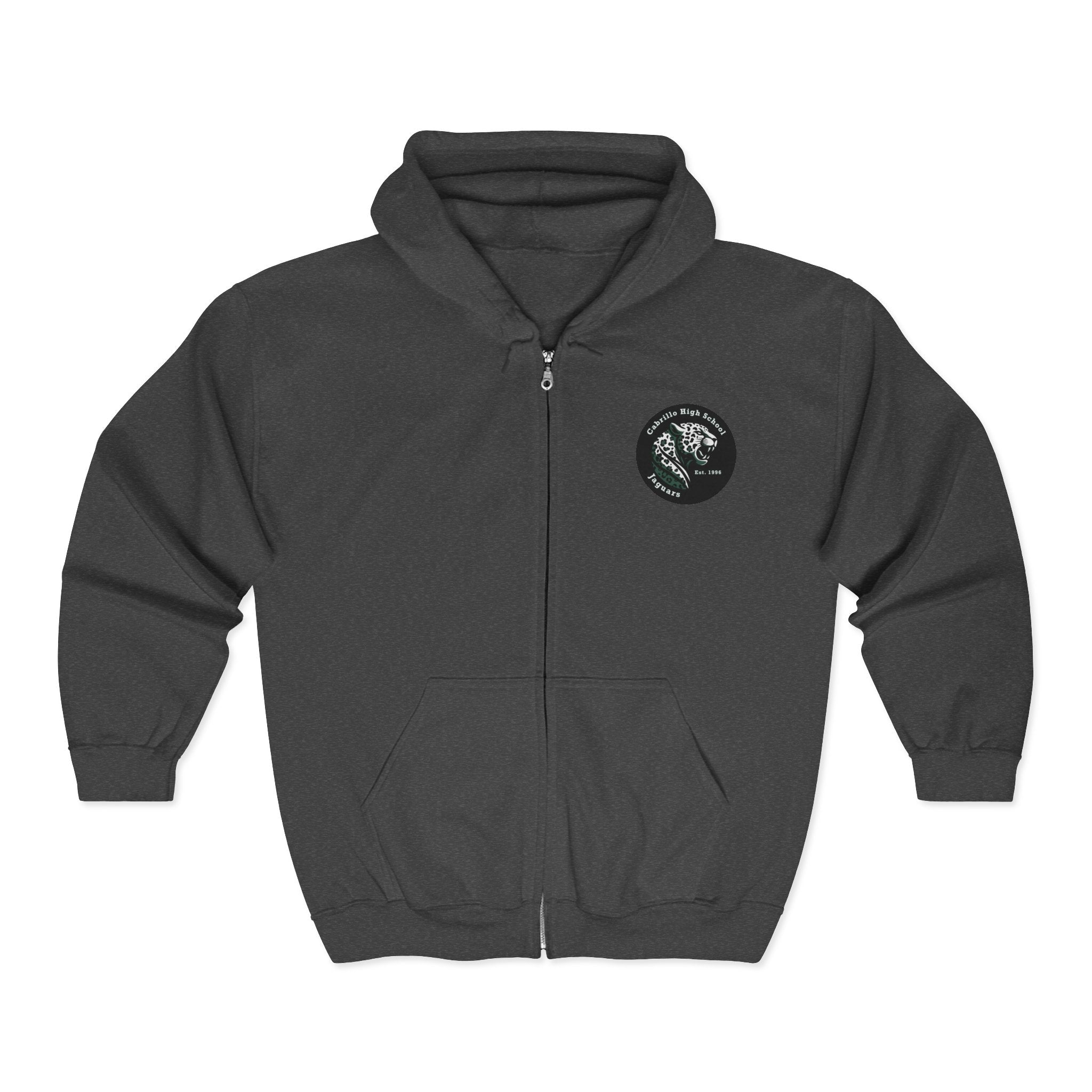 Long Beach Cabrillo Badge Zip Hoodie
