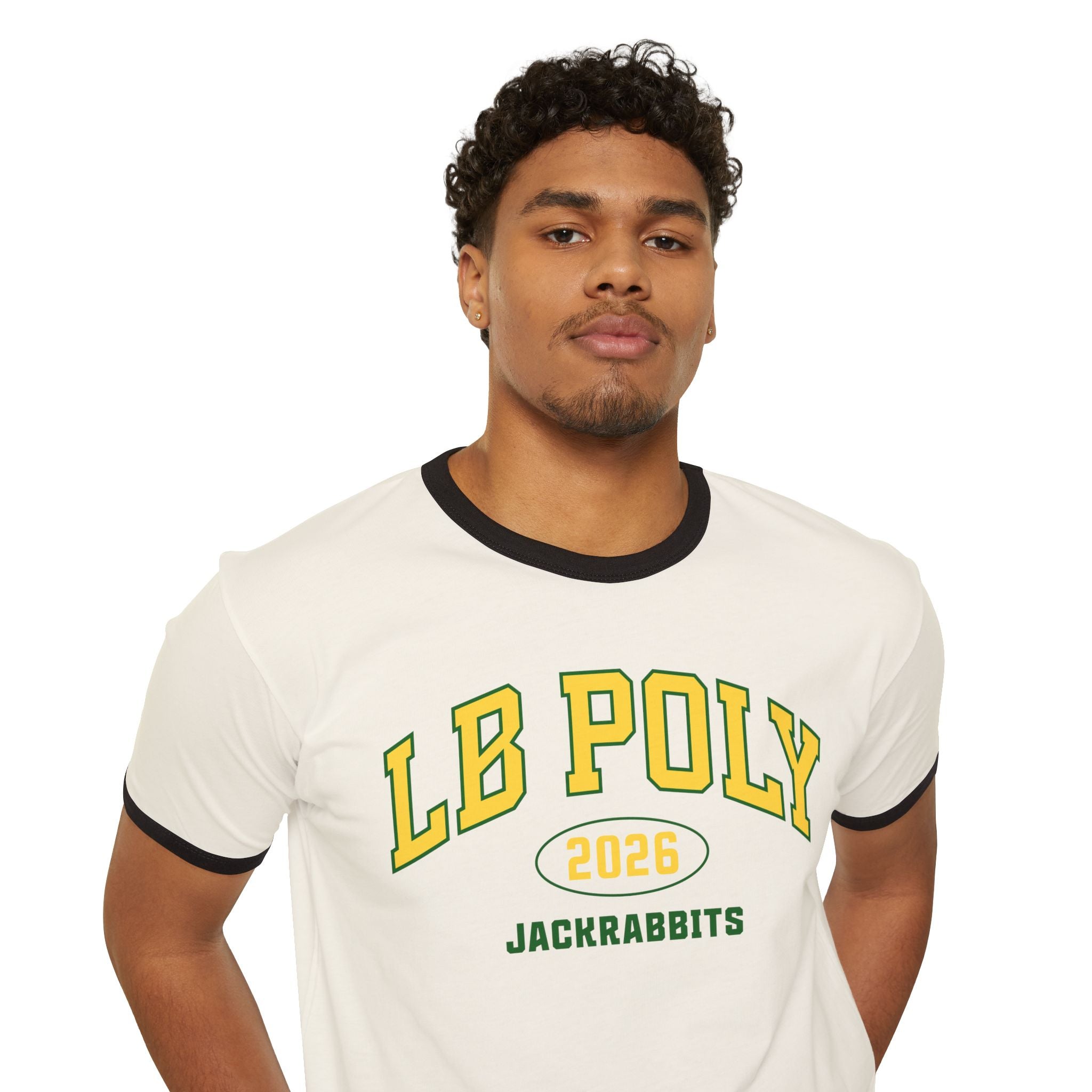 LB Poly Personalizable "Graduation Year" Sports Ringer T-Shirt