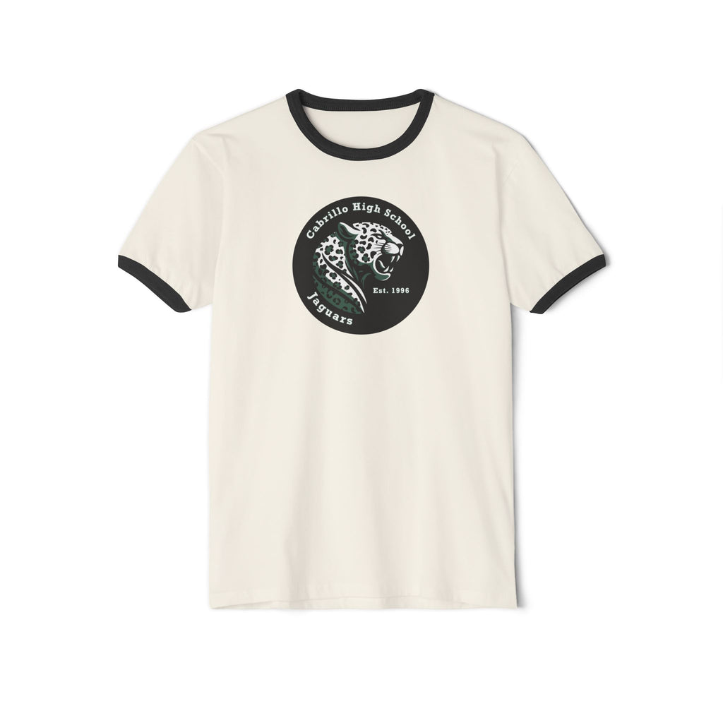 Long Beach Cabrillo Badge Premium Ringer T-Shirt