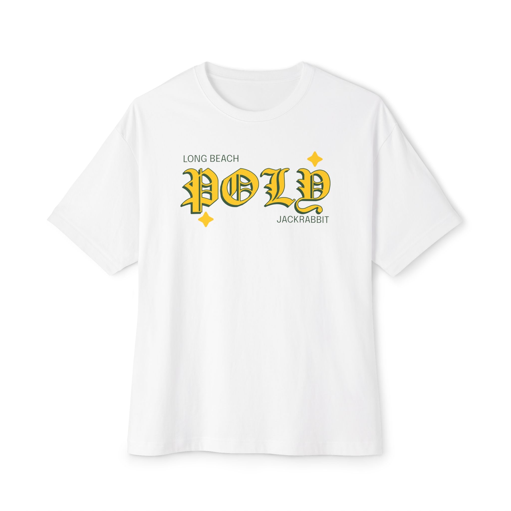 Poly Stars Boxy Oversized T‑Shirt
