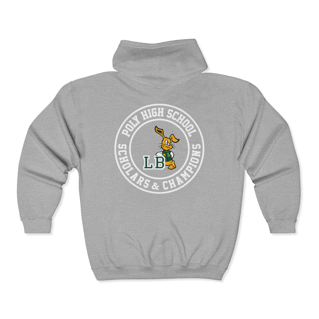 LB Poly Scholars and Champions Seal Zip Hoodie