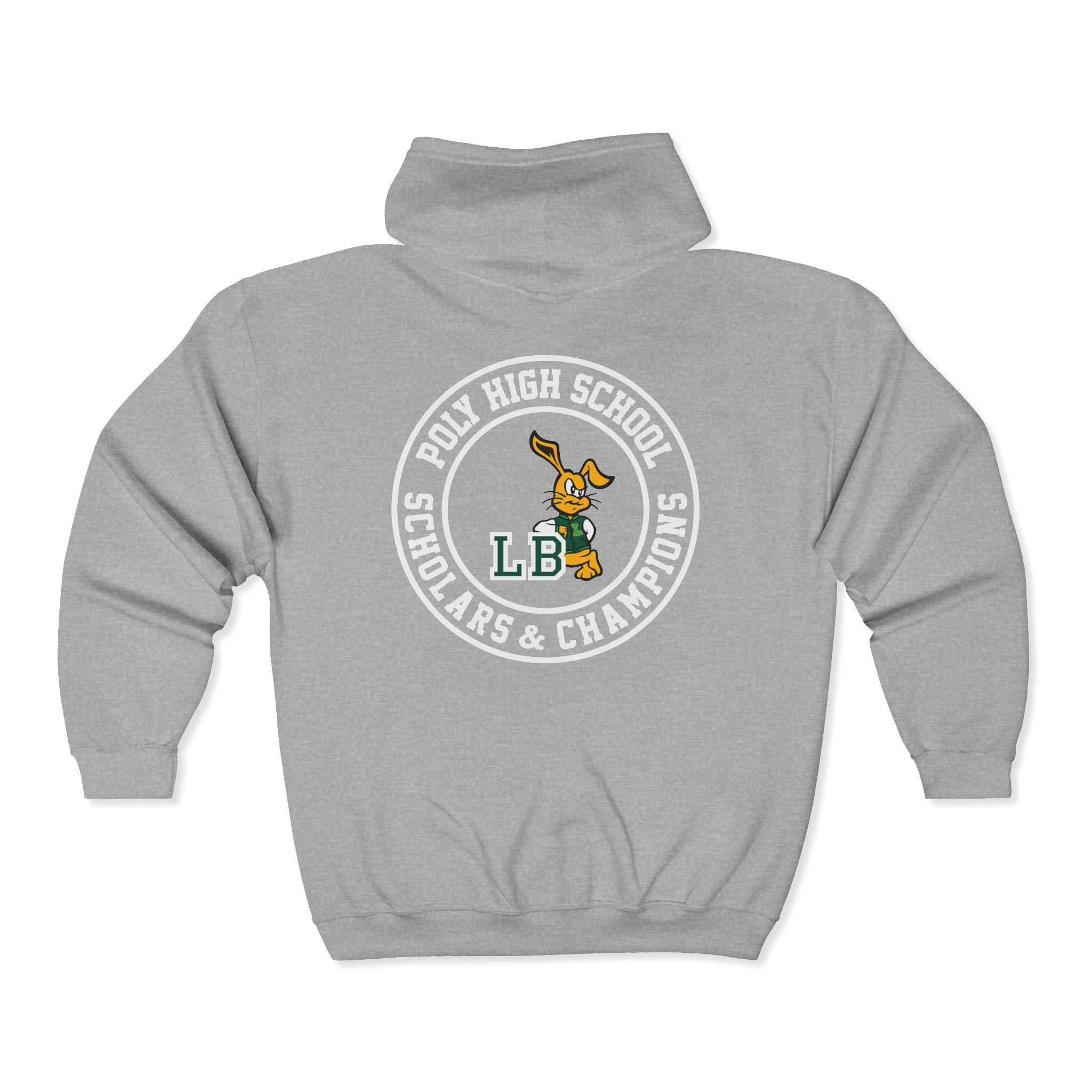 LB Poly Scholars and Champions Seal Zip Hoodie