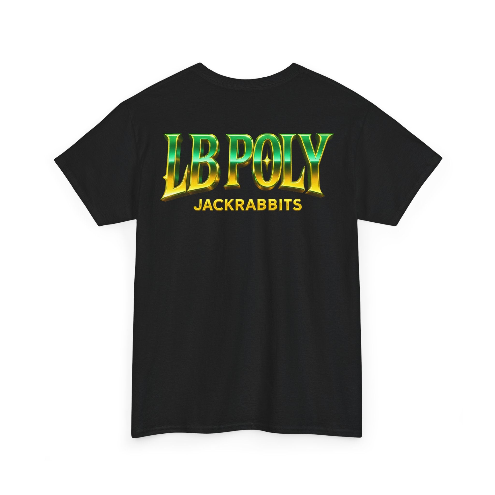Long Beach Poly Jackrabbits Chrome Short Sleeve T-Shirt