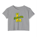 LB Poly Personalizable "Graduation Year" Varsity Crop Top T-Shirt