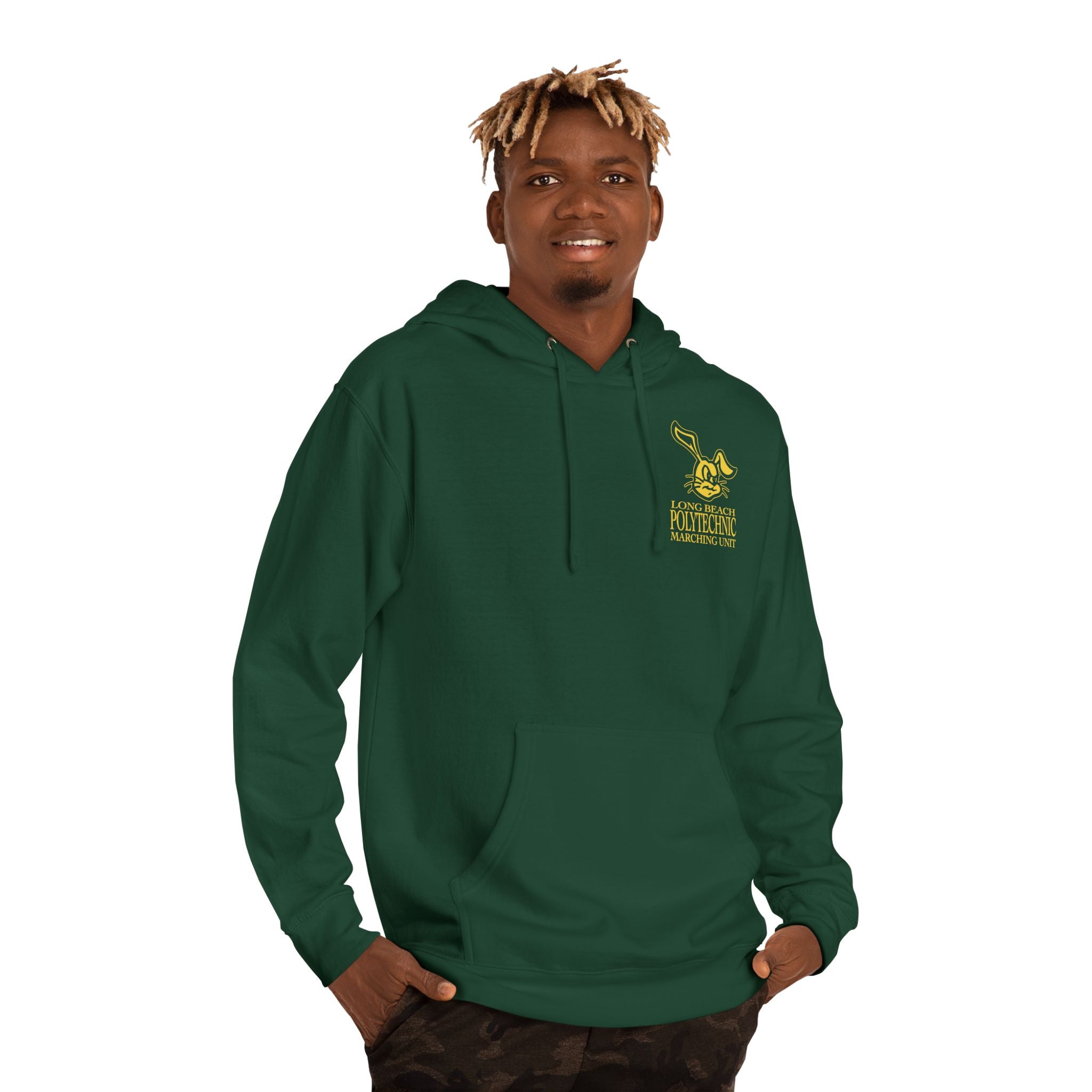 Long Beach Poly Marching Unit Unisex Pullover Hooded Sweatshirt
