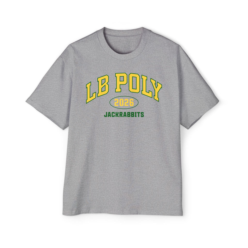 LB Poly Premium Personalizable "Graduation Year" Sports Heavy Oversized T-Shirt