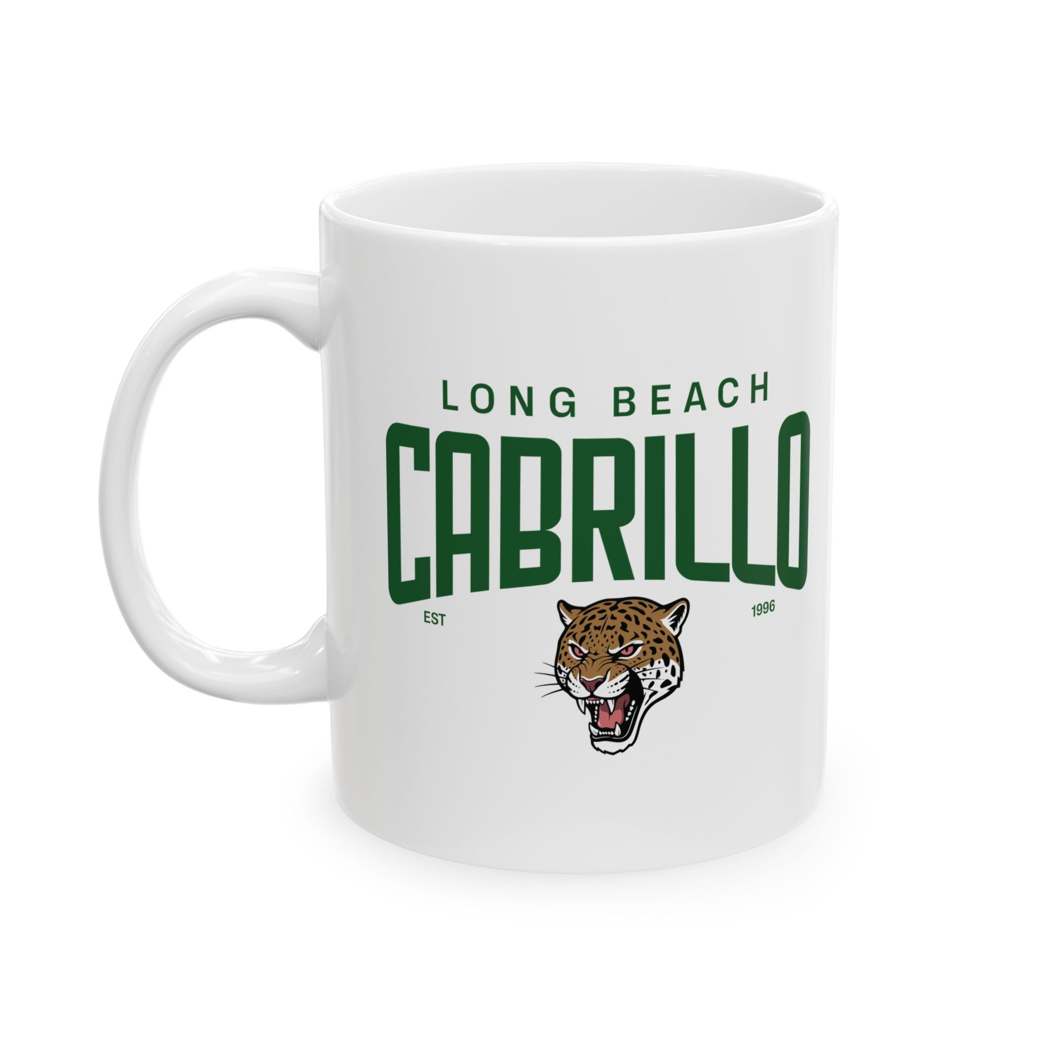Long Beach Cabrillo Jaguars Ceramic Mug