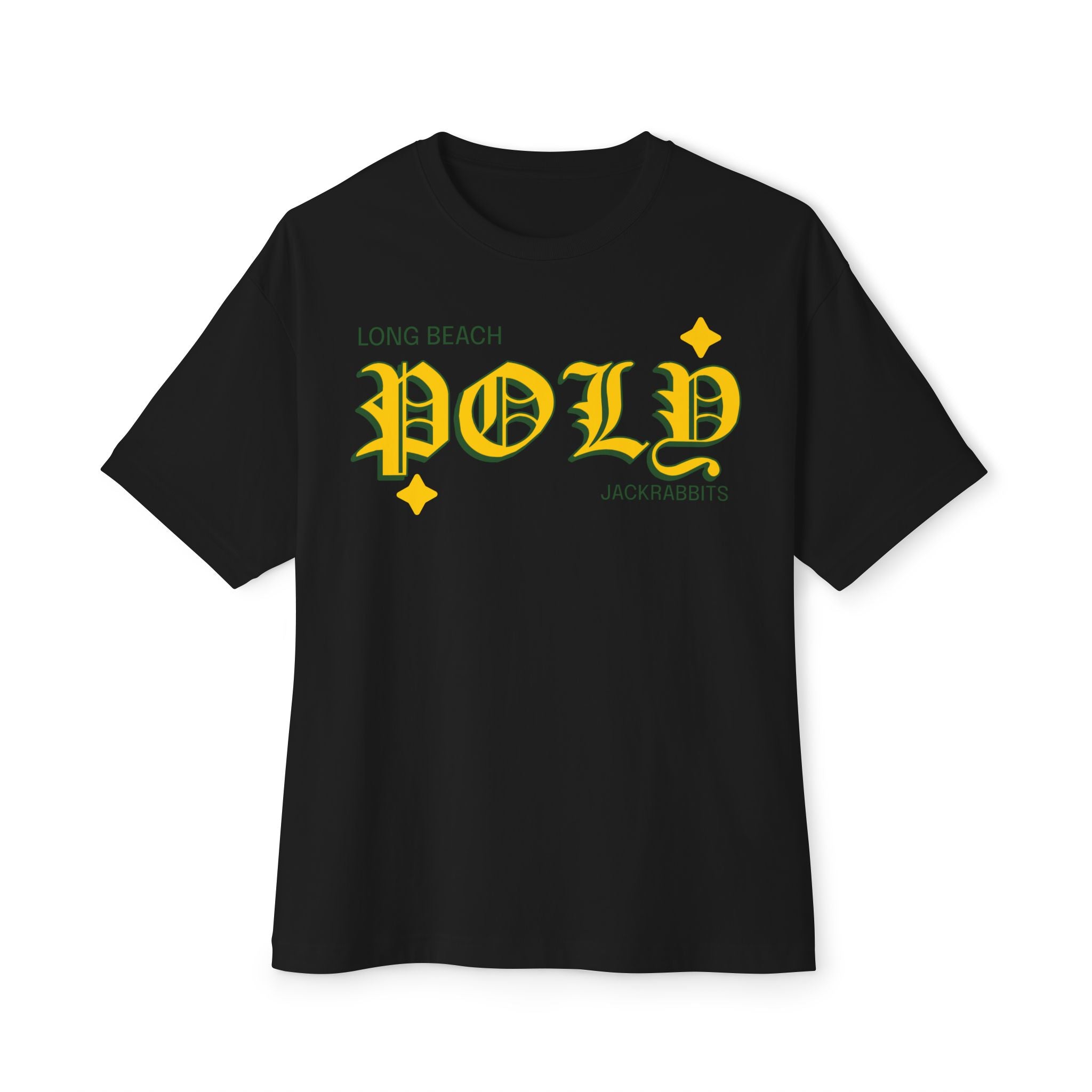 Poly Classic Stars Boxy Oversized T‑Shirt