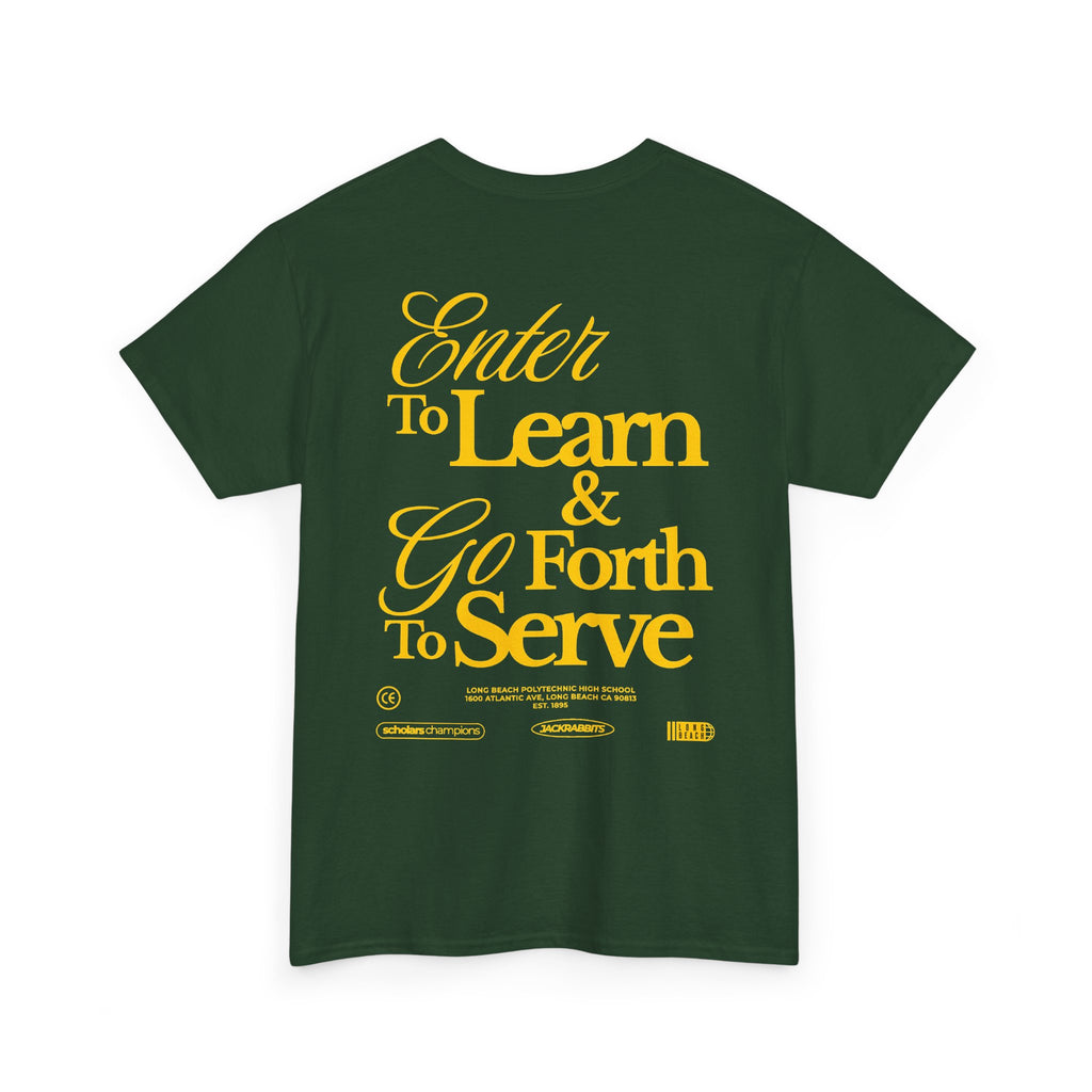 LB Poly Personalizable "Graduation Year" Learn & Serve T-Shirt