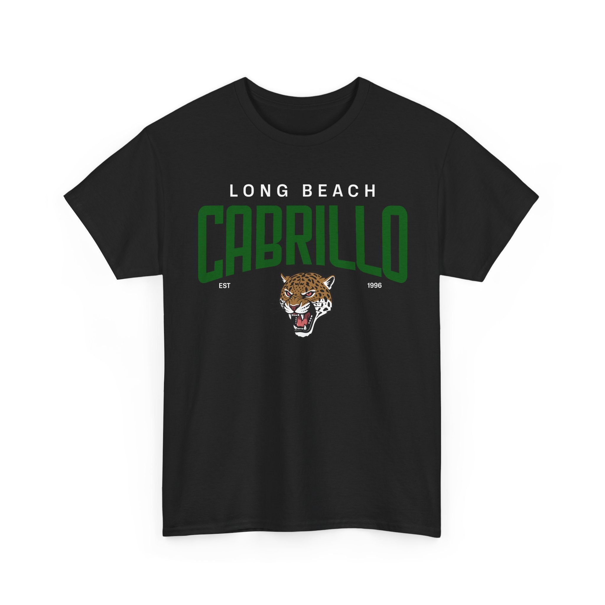 Long Beach Cabrillo Jaguars Mascot T-Shirt