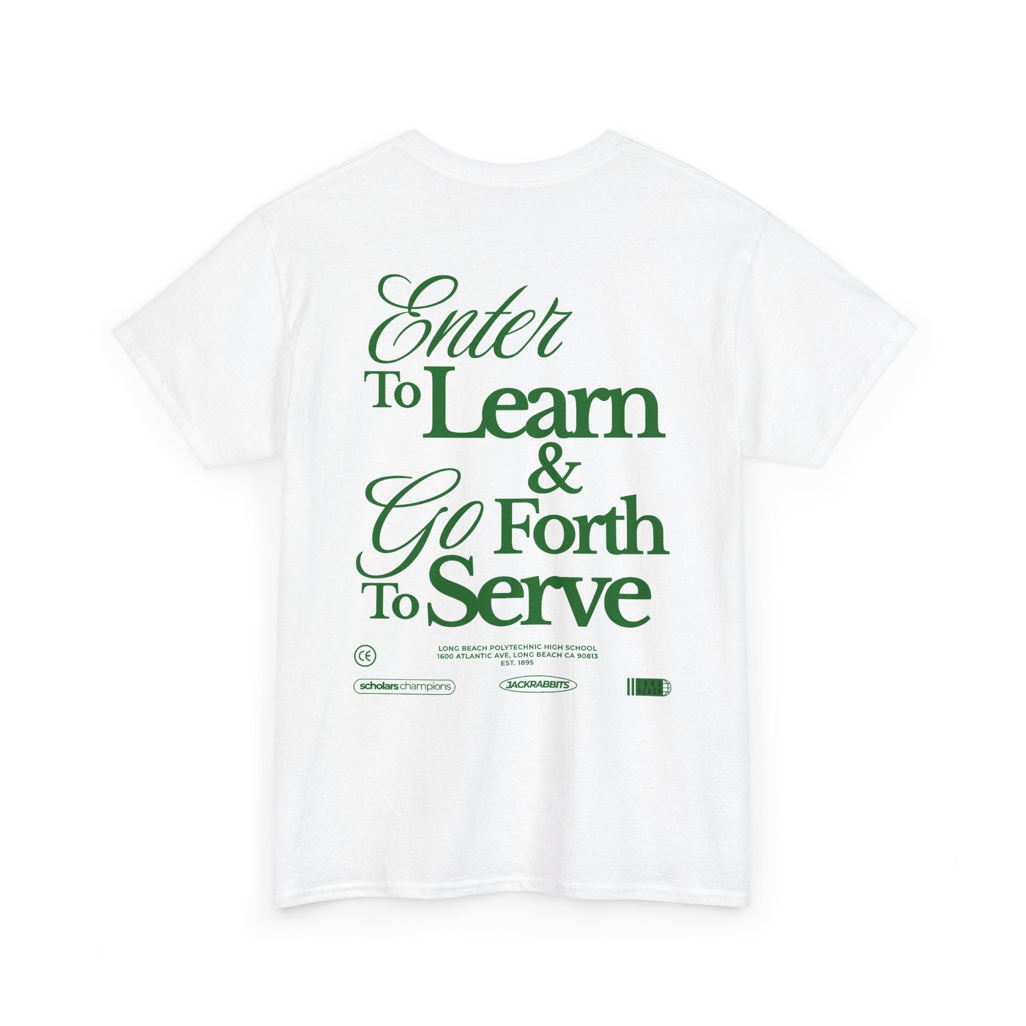 LB Poly Personalizable "Graduation Year" Learn & Serve T-Shirt