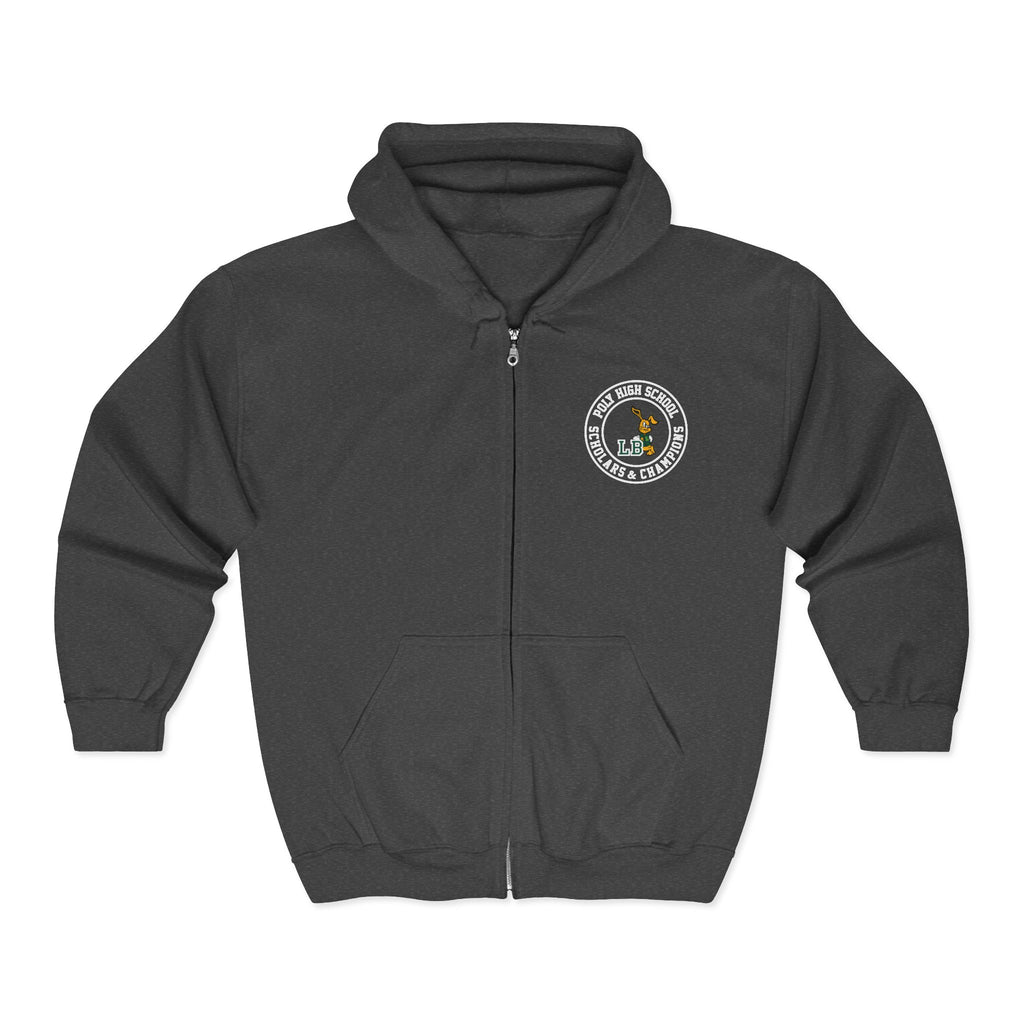 LB Poly Scholars and Champions Seal Zip Hoodie