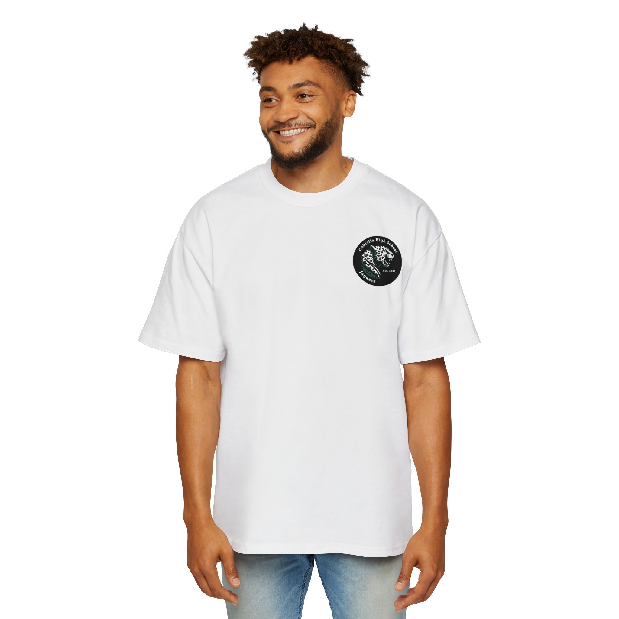 Long Beach Cabrillo Badge Premium Oversized T-Shirt