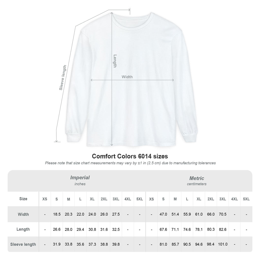LB Poly Premium Personalizable "Graduation Year" OG Garment-Dyed Long Sleeve T-Shirt